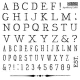 Apothecary Labels Stamp Set (6"x6" Packet)
