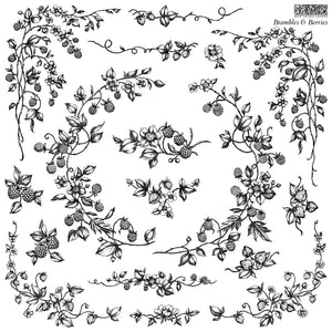 Brambles & Berries Stamp Set (12"x12" Pack)