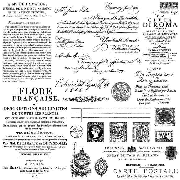 Ephemeral Type Stamps