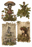 Fairy Merry Christmas 8"x12" IOD Transfer Pad - Limited Edition