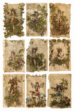 Fairy Merry Christmas 8"x12" IOD Transfer Pad - Limited Edition