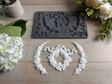 Wreath & Swags 6"x10" IOD Mould