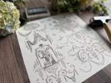 Palais des Fleurs Stamp Set (12"x12" Pack)