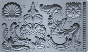 Classic Elements 6"x10" IOD Mould