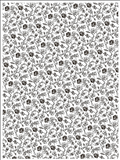 Delft Traditions Noir IOD Paint Inlay 12"x16" Pad - 8 Sheets