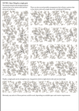 Grisaille Toile IOD Paint Inlay 12"x16" Pad - 8 Sheets