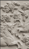 Unicorns 6"x10" IOD Mould