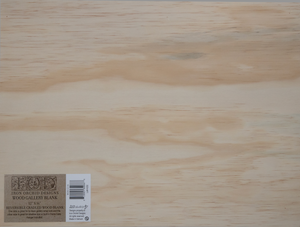 Reversible Cradled Wood Gallery Blank 12"x16"