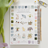 SPRING WATERCOLOR WORKSHOP - (Workbook Included)