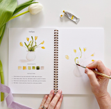 SPRING WATERCOLOR WORKSHOP - (Workbook Included)