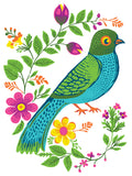 Vida Flora IOD Paint Inlay 12"x16" Pad - 8 Sheets