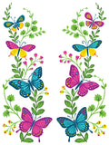 Vida Flora IOD Paint Inlay 12"x16" Pad - 8 Sheets