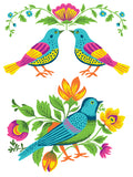 Vida Flora IOD Paint Inlay 12"x16" Pad - 8 Sheets