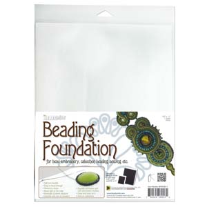 BeadSmith White Beading Foundation - 8.5" x 11" (1 sheet)