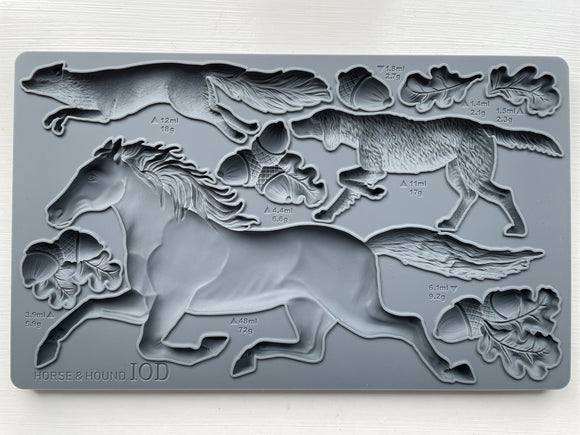Horse and Hound Mould