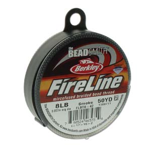 8lb Smoke FireLine - 50 yards