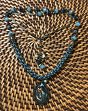 BEADED KUMIHIMO NECKLACE