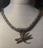 BEADED KUMIHIMO NECKLACE