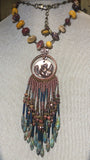 BOHO FRINGE PENDANT